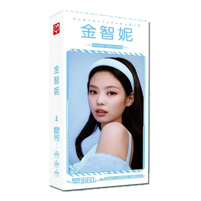 金智妮明信片小卡片写真单人照片集全新韩国女明星周边blackpink