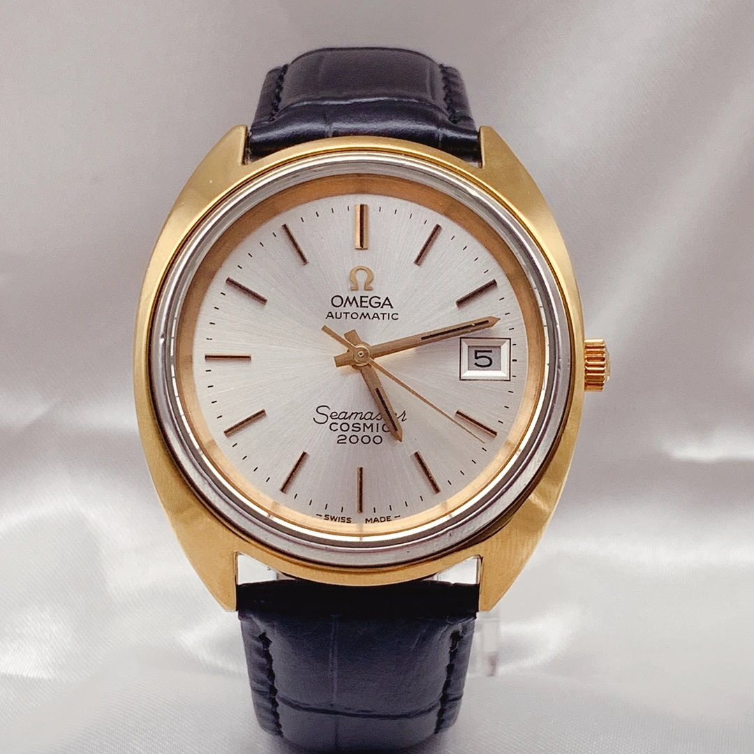 95新 Omega/欧米茄 正品海马系列自动机械男表38mm简约时尚