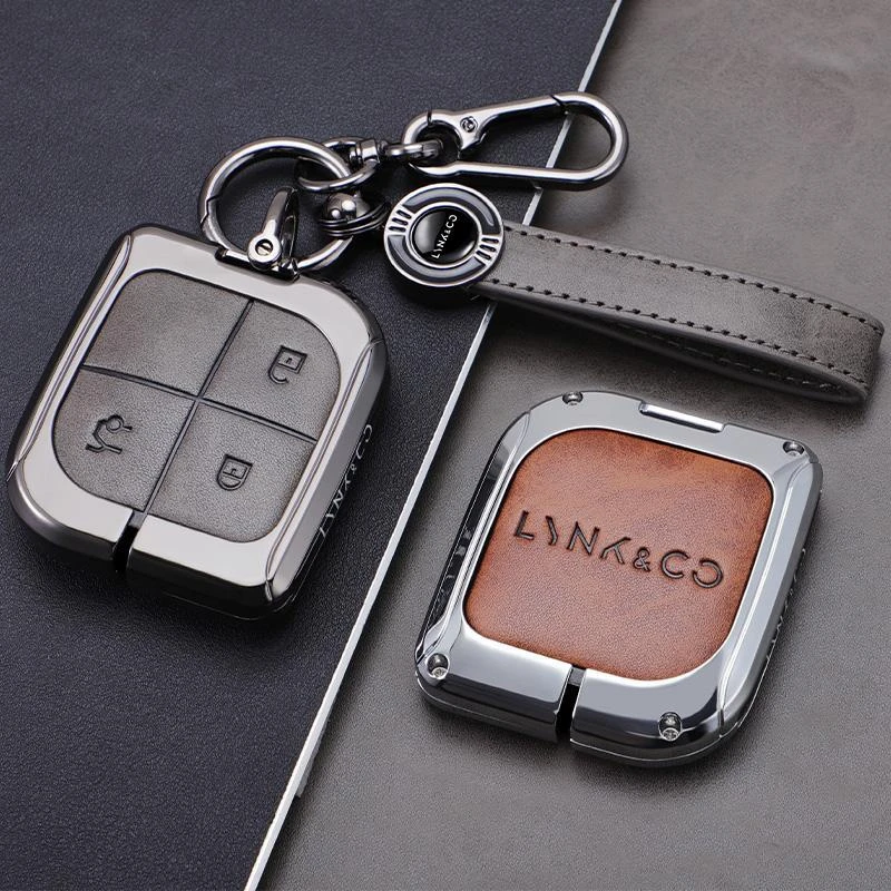 适用领克07emp钥匙套06emp领克08高级03/01/09/05壳02汽车扣男生