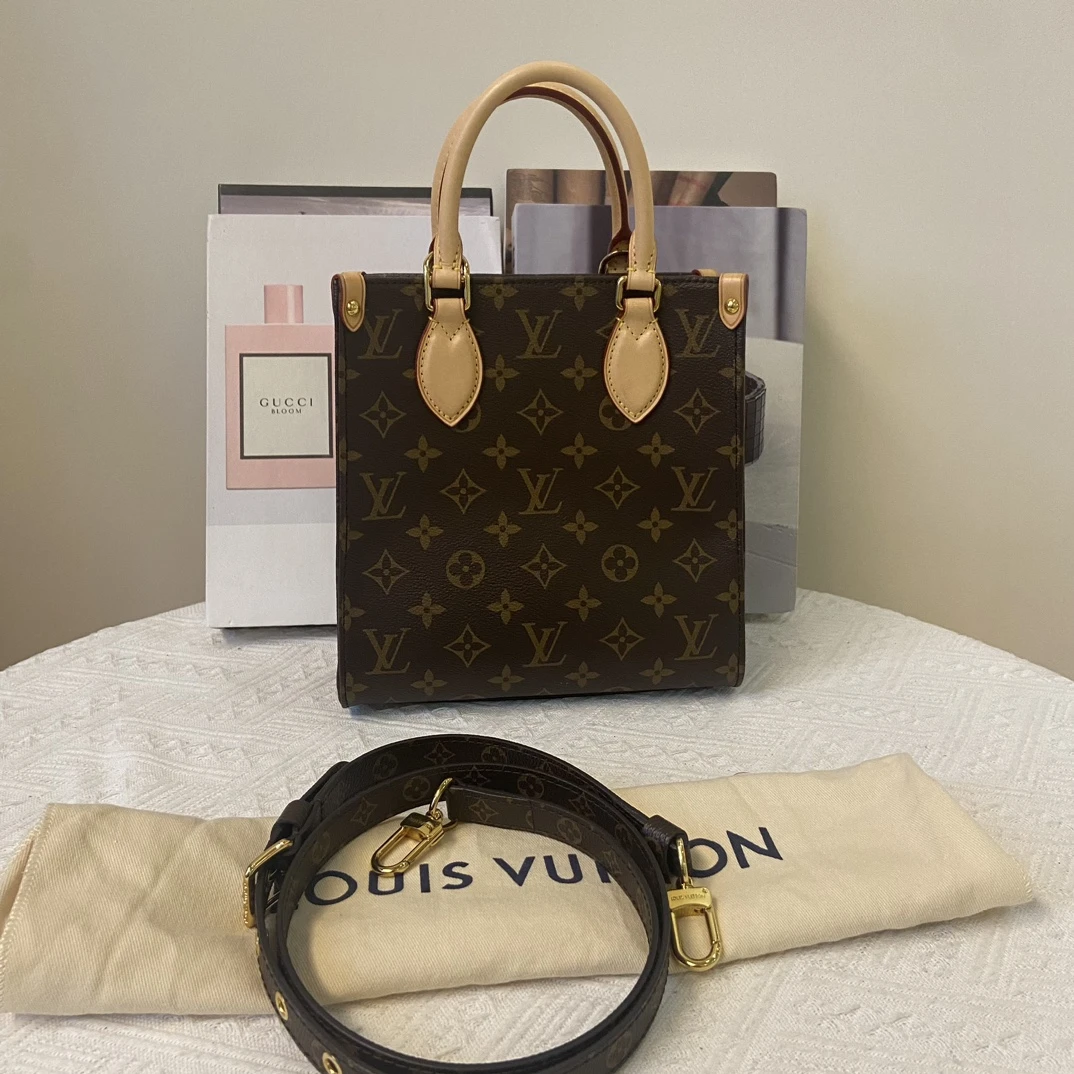 99新 LouisVuitton/路易威登 琴谱包sac plat bb