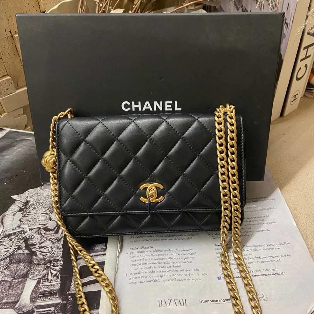 95新 Chanel/香奈儿 23s山茶花woc