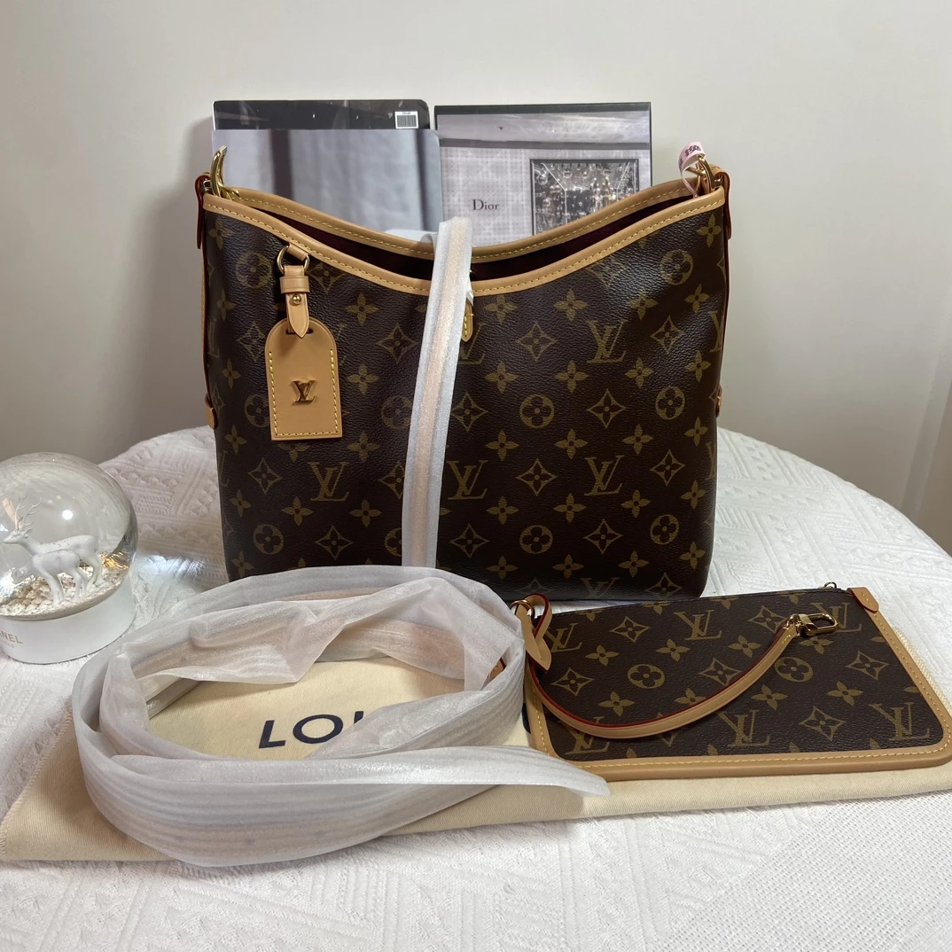全新未使用 LouisVuitton/路易威登  carryall 小号 经典棕色老花