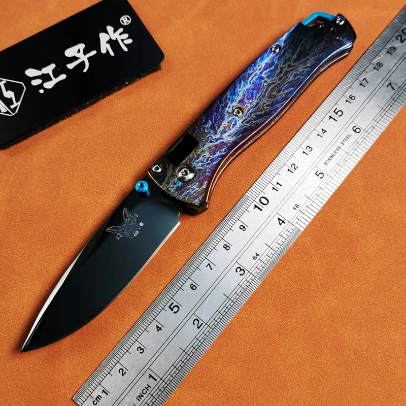 蝴蝶535刀具折叠刀蝴蝶爪子刀户外露营便携家用水果登山骑行装备