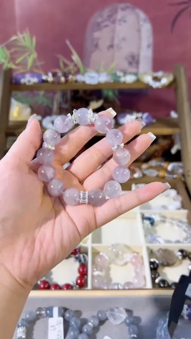 【闪购商品】水晶手串合金福福轻奢设计水晶