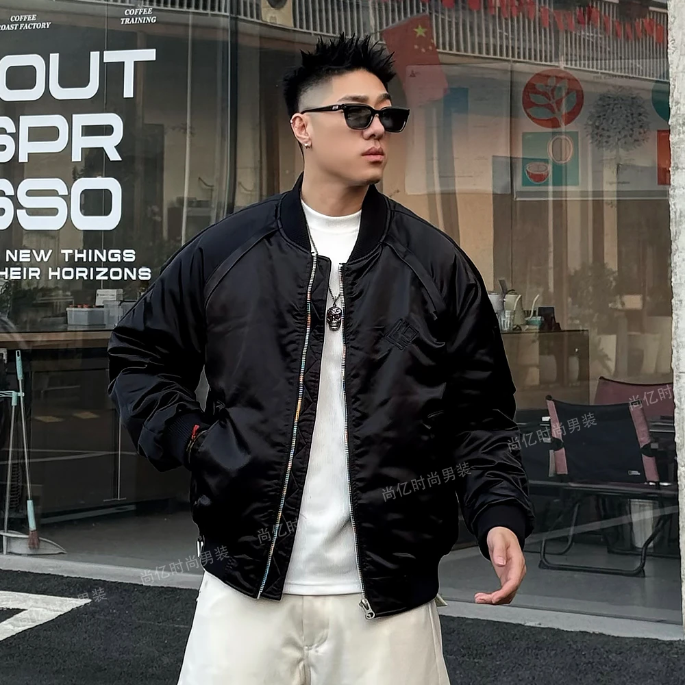 【广州】羽绒服男女情侣同款棒球领冬季时尚百搭户外轻薄短款外套