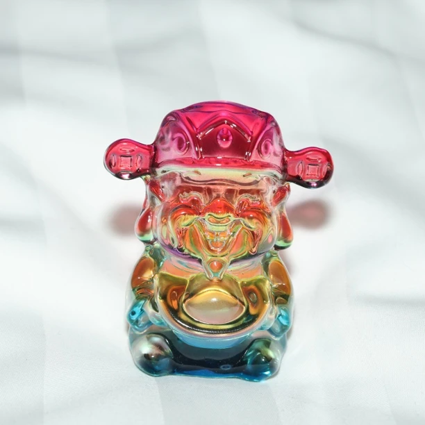 非金属玻璃吊坠 手工设计财财彩色琉璃摆件多样性发一个