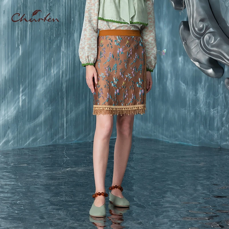 CHARFEN冬季半身裙CFC5D309-311E