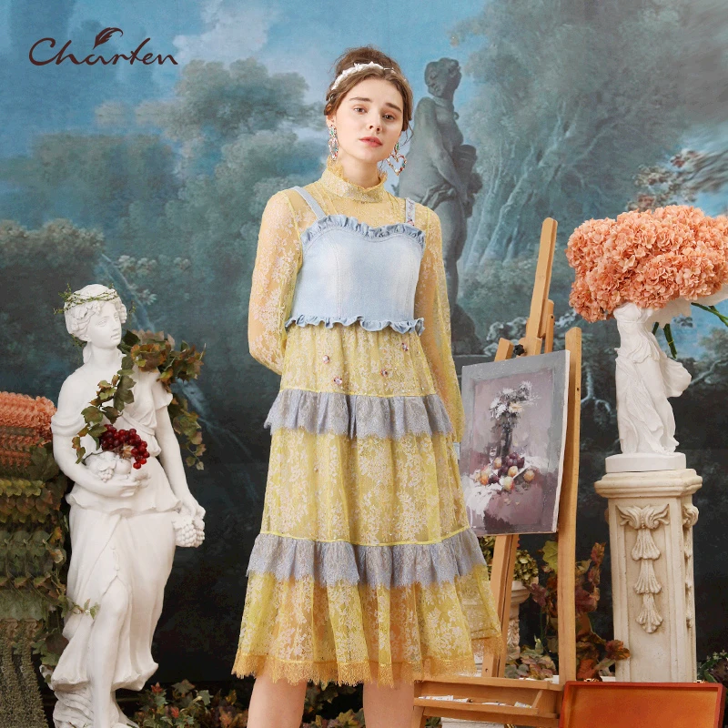 朝峰秋季连衣裙CFB3A102-102G