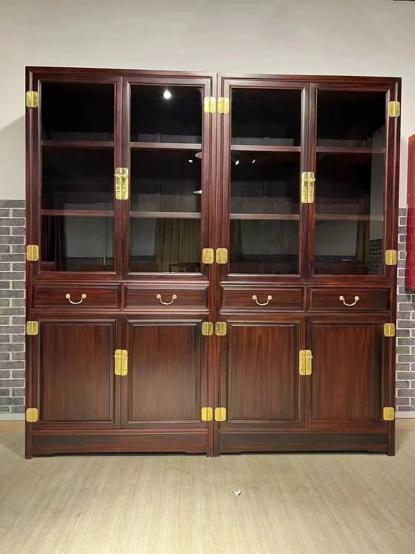 新中式古典书柜多宝阁古典储物多功能客厅