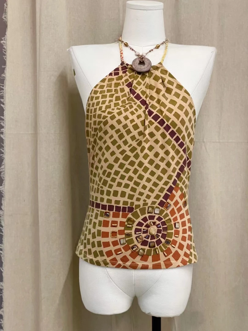 【309-499拍这里】vintage吊带