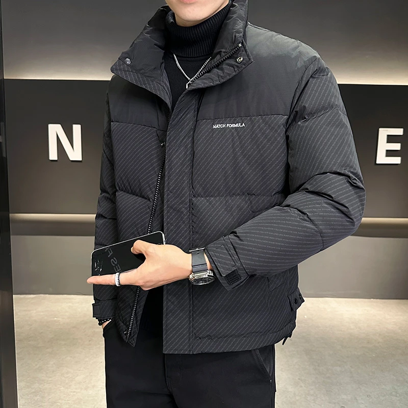 TUCANO/啄木鳥立领羽绒服男士短款时尚休闲保暖冬季新款男装外套