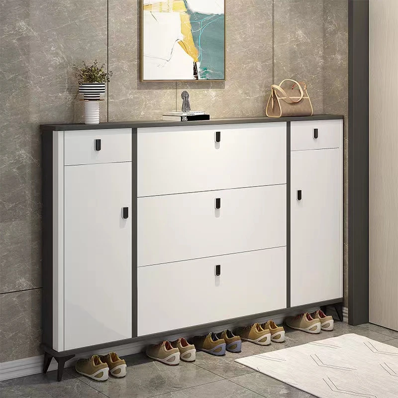 超薄鞋柜翻斗式家用门口大容量玄关柜简约现代省空间简易收纳鞋架