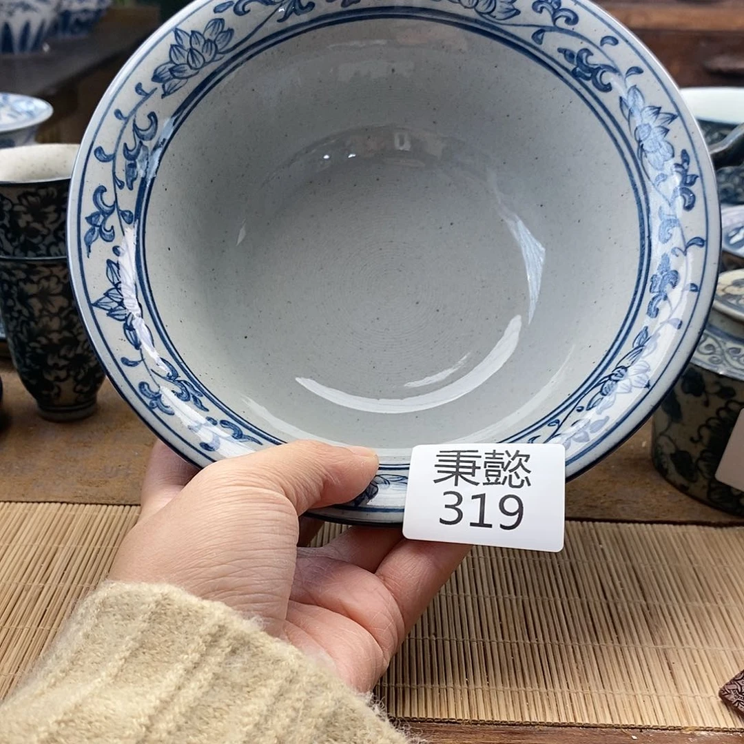 杯手工手绘青花陶瓷