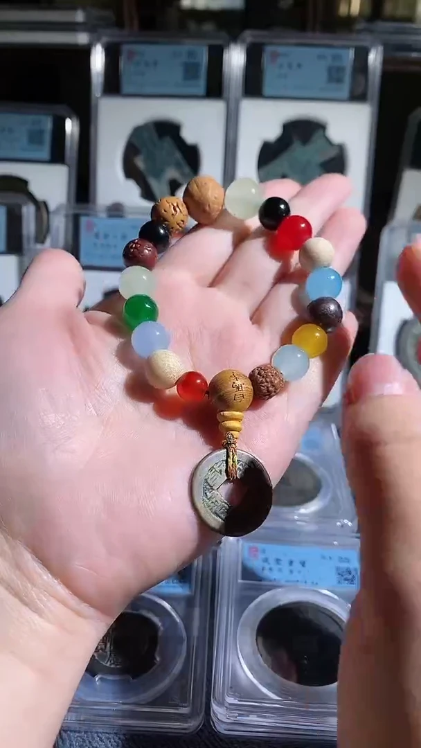【闪购商品】铜十八子乾隆手串