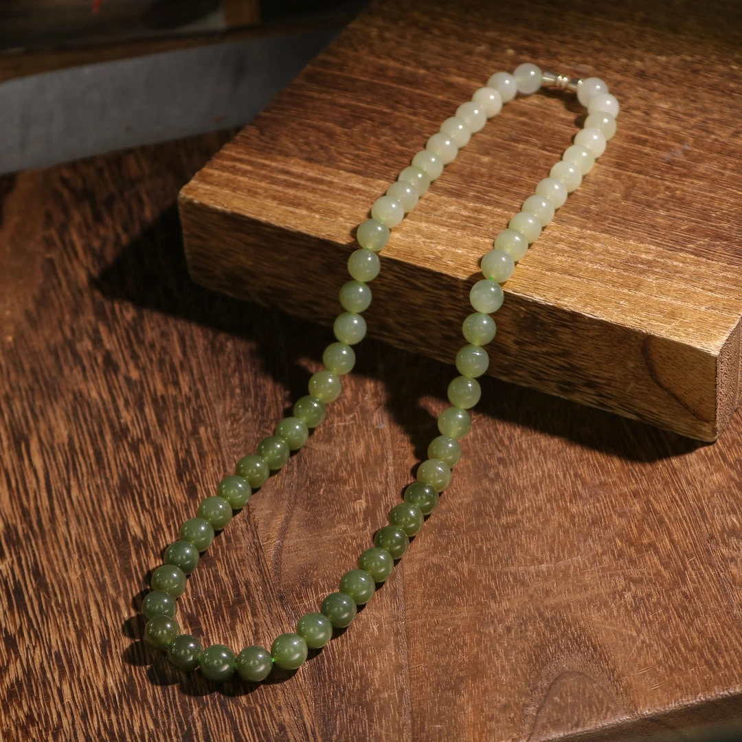 凰一品  特细晴水渐变项链7mm+