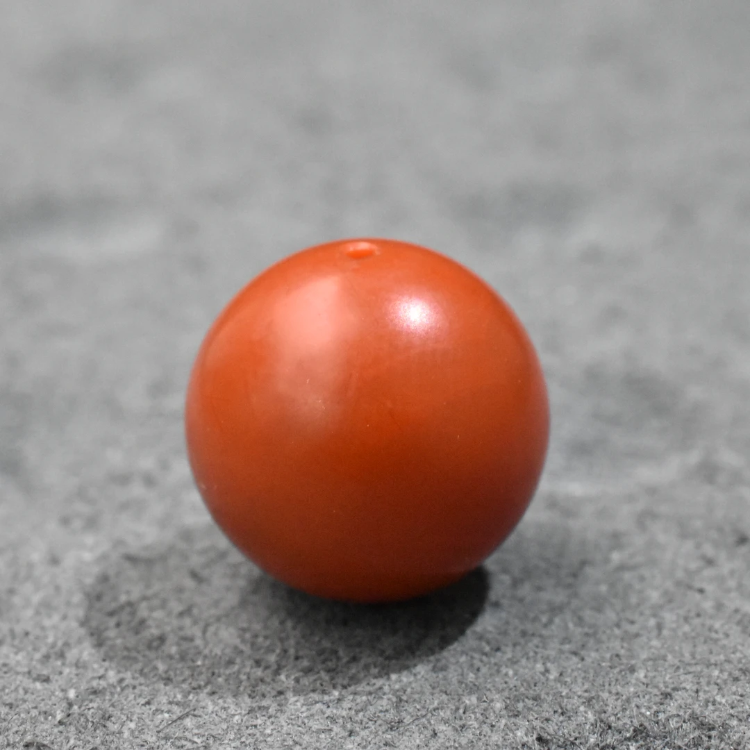 【一九珠宝】卡10mm南红保山哑光单珠  YJ7870-2