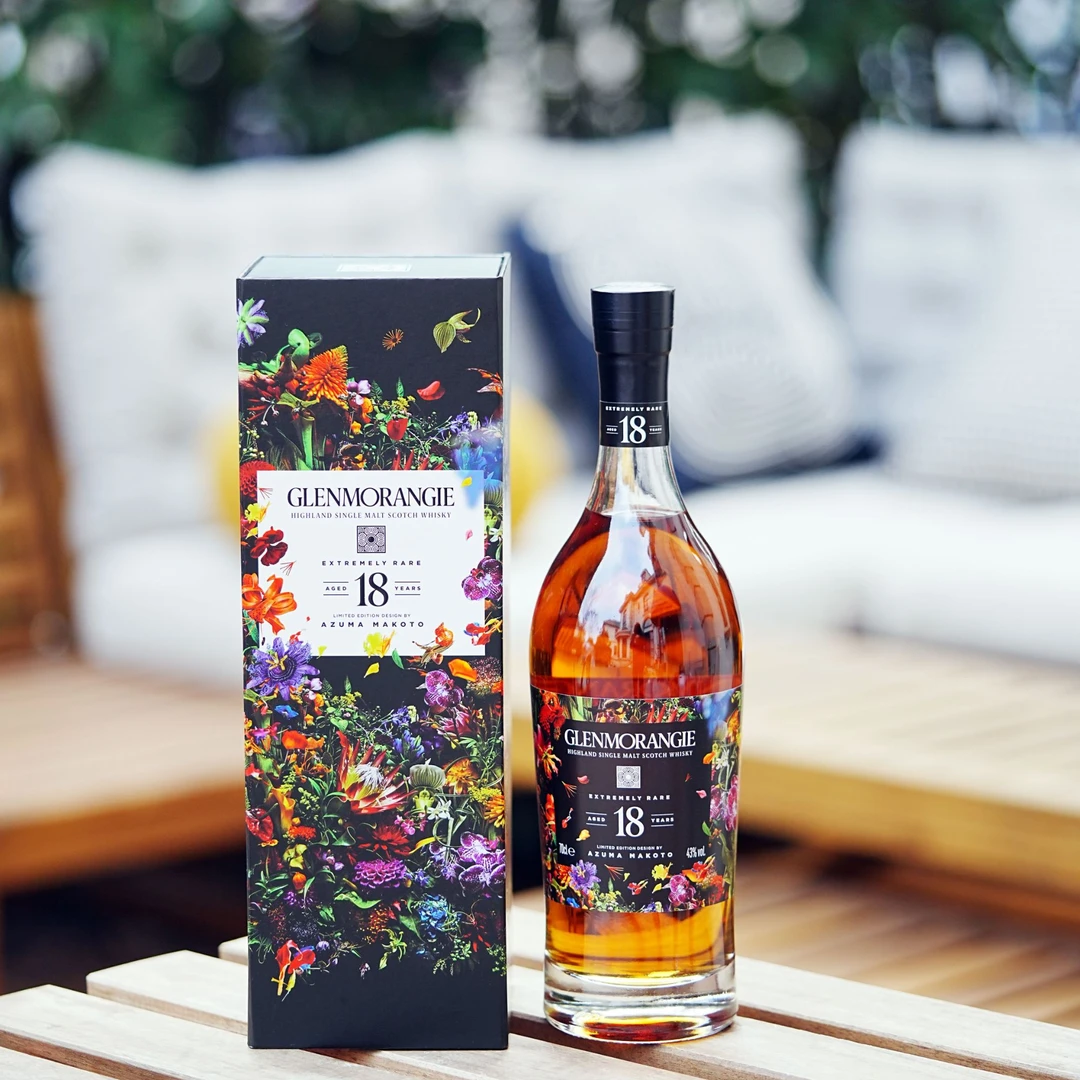 格兰杰18年繁花版高地单一麦芽苏格兰威士忌 700ml