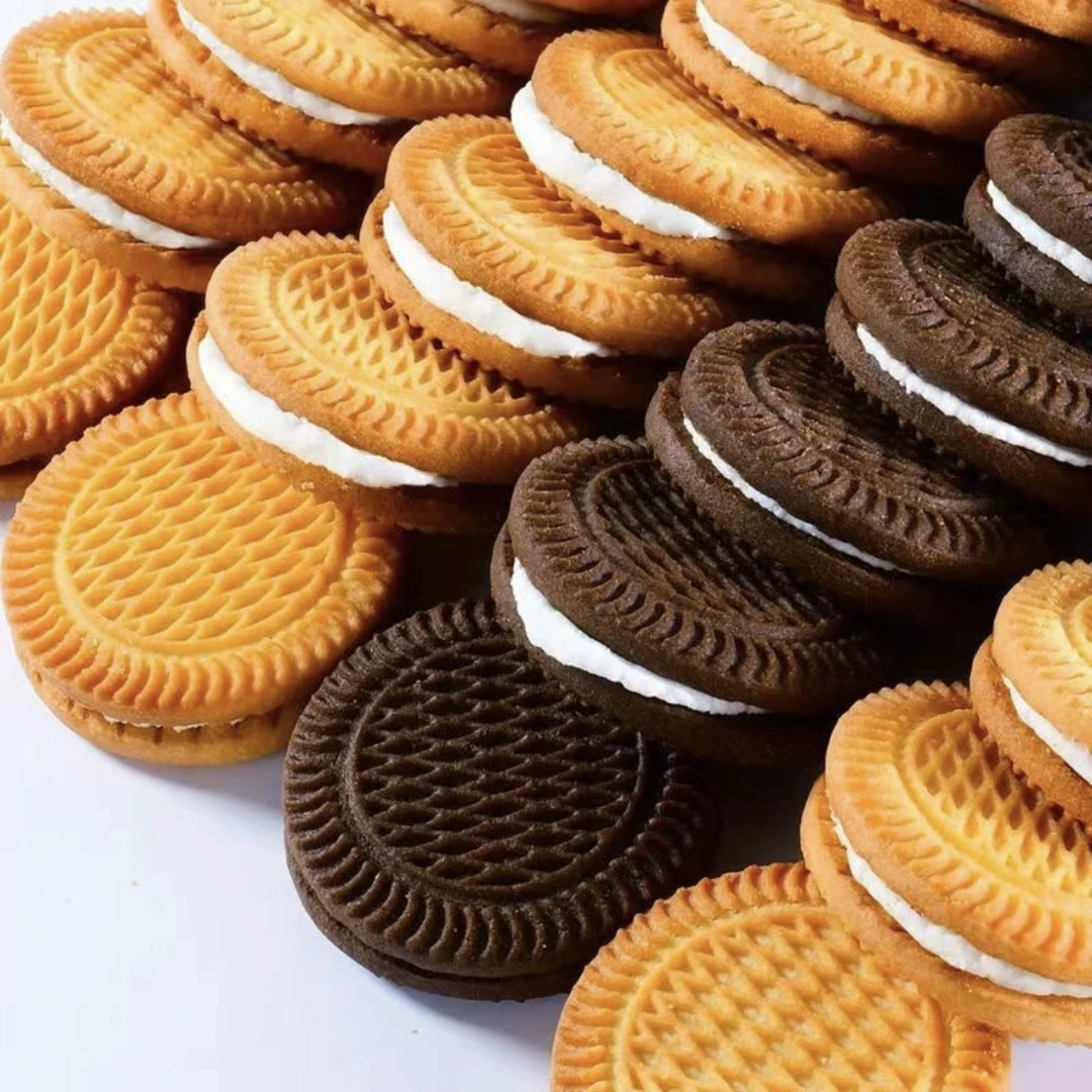 【半价抢80包】牛奶巧克力夹心饼干办公茶点儿童充饥休闲解馋小零食
