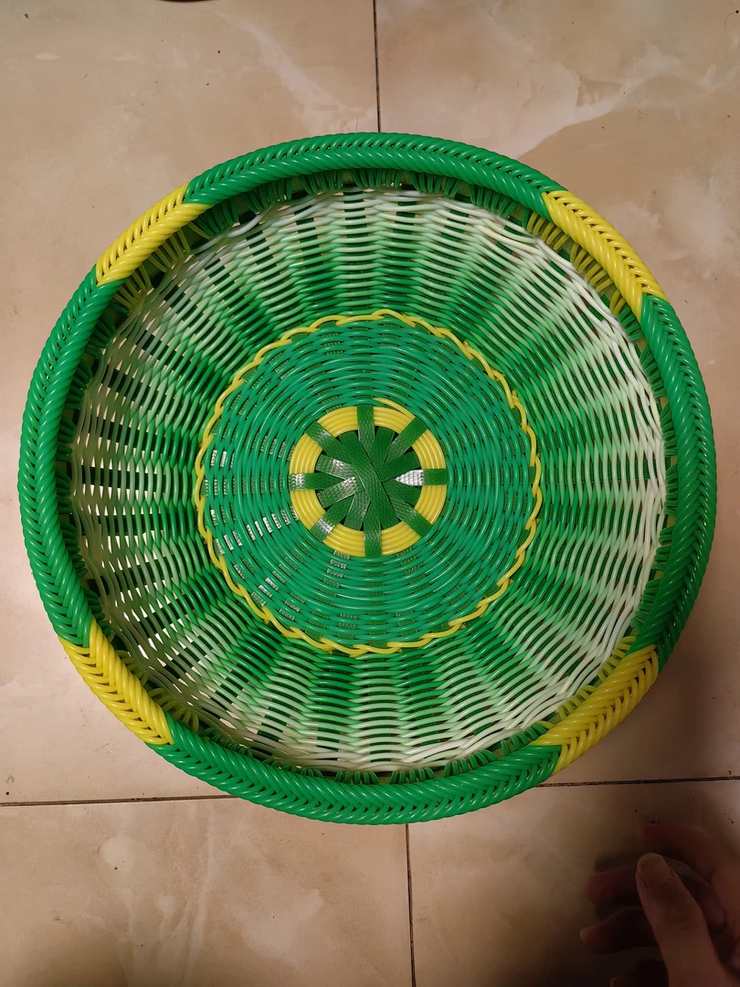纯手工编织水果盘