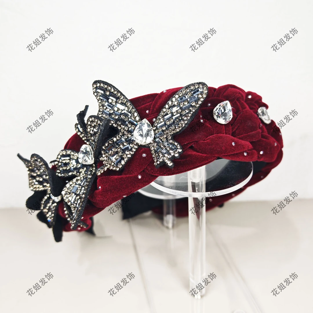 【七仙女  发箍】韩版秋冬新款抓夹头饰发夹气质时尚百搭网红发卡