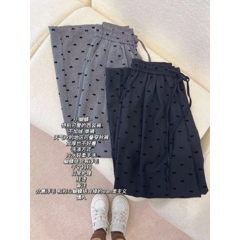 加莉精选【小蝴蝶】可爱俏皮的西装裤 分码