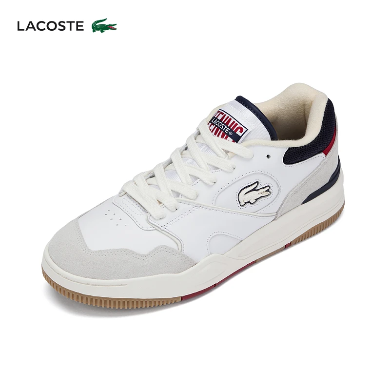【王一博同款】LACOSTE法国鳄鱼鞋春秋季新款休闲鞋|48SMA0102