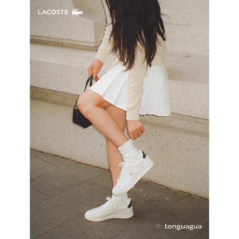 【王一博同款】LACOSTE法国鳄鱼女鞋24秋季新款休闲鞋|48SFA0017