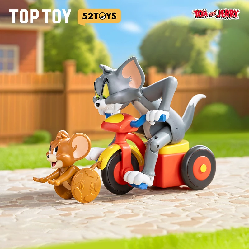 TOPTOY TOM and JERRY-倒霉的TOM系列卡通潮玩盲盒