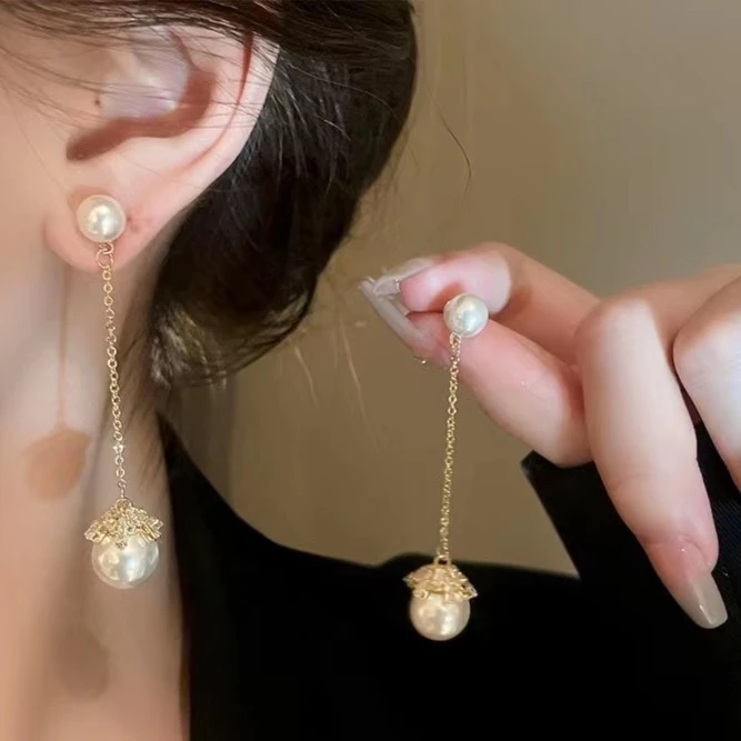 铜合金耳饰 【宠粉专属】 流苏秋冬时尚韩式长款耳环女