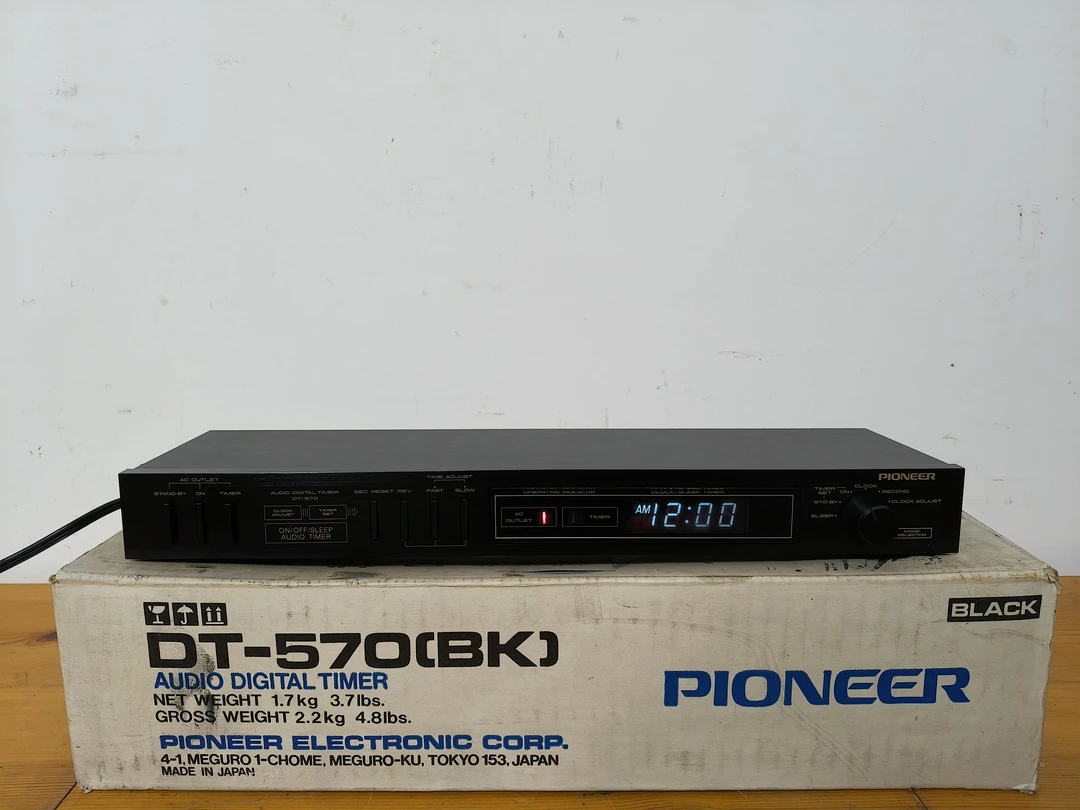 90新 Pioneer/先锋 先锋DT-570计时器开关机一个国际电压带包装