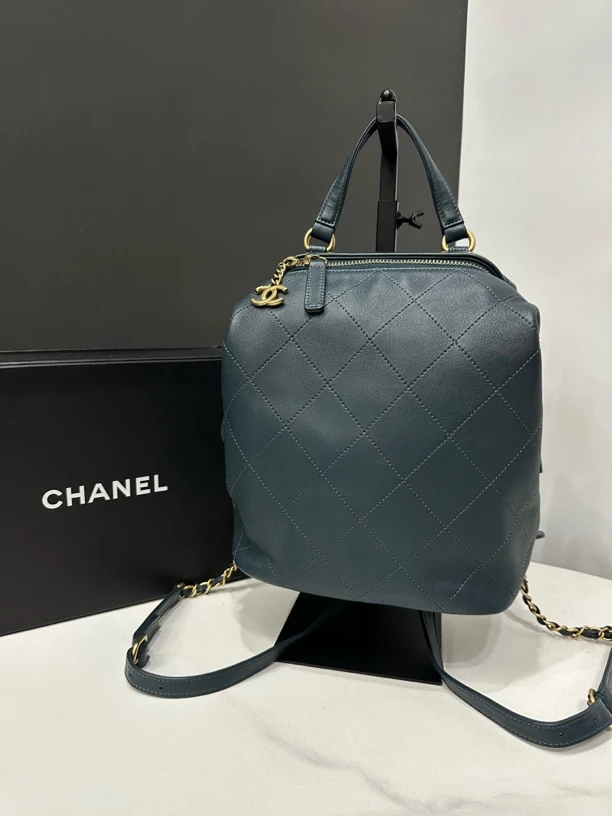 95新 Chanel/香奈儿 双肩包26开20cm/0034092621