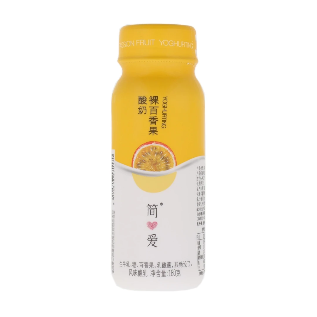 简爱酸奶百香果味 180g