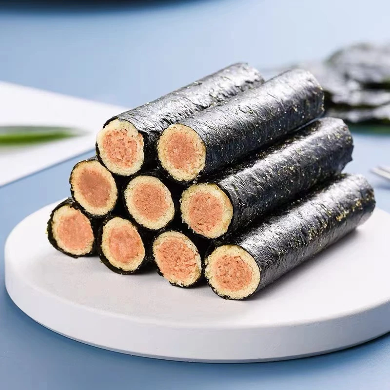 海苔卷海鲜零食海苔肉松卷即食鲜脆新鲜海苔夹心脆寿司酥脆散装