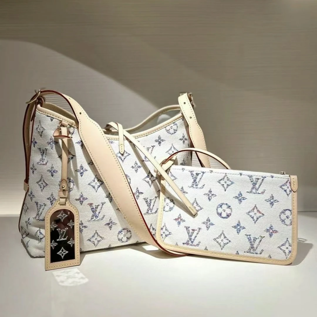 全新代购 LV/路易威登 carryall小号 帆布航海系列