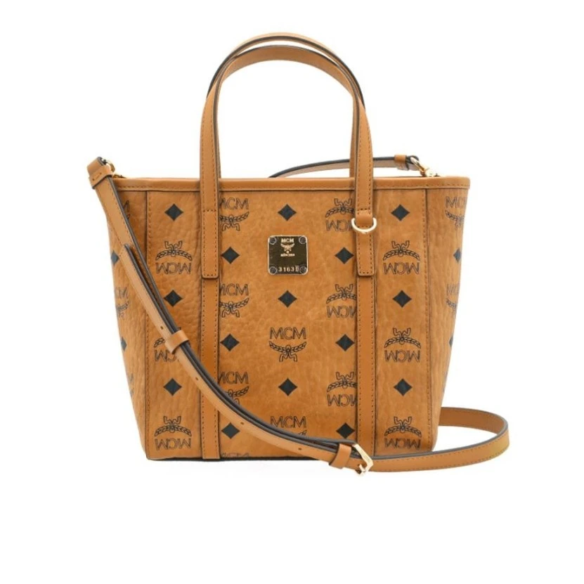 95新 MCM Mcm/ 干邑色菜篮子