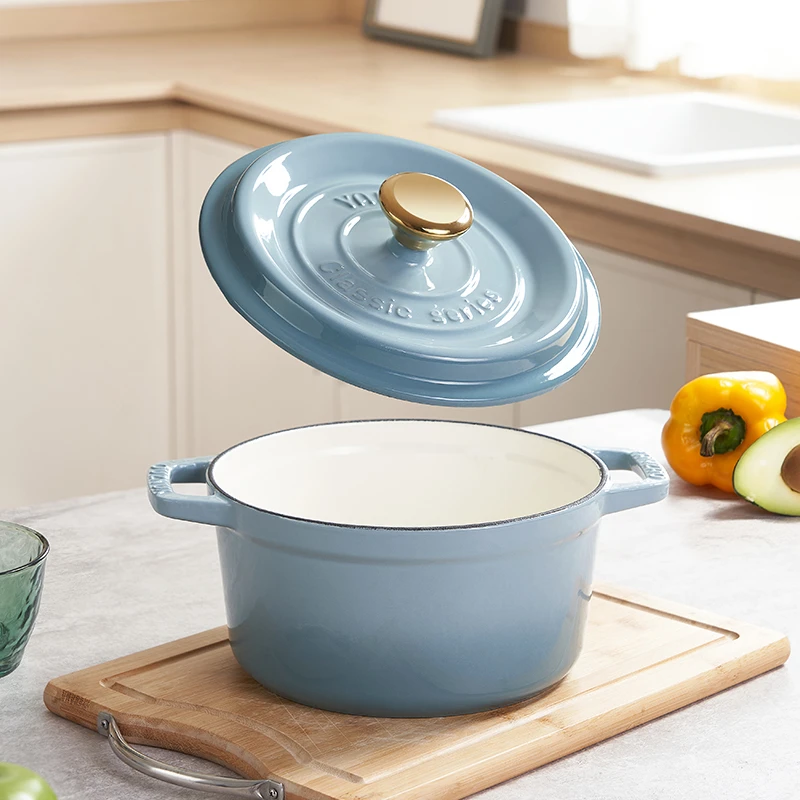 YANZAO/焱造铸铁珐琅锅20经典系列炖锅（高光）【直播】