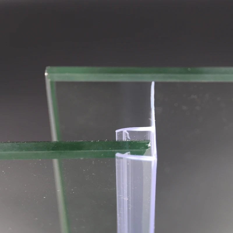 f型挡水条 防水条密封条 移门淋浴房玻璃门侧边挡水隔水防漏风条