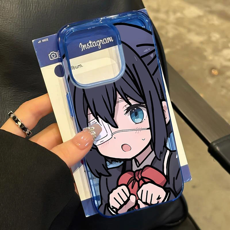 小鸟游六花适用iphone16/15p/14promax苹果11手机壳13软胶12卡通8