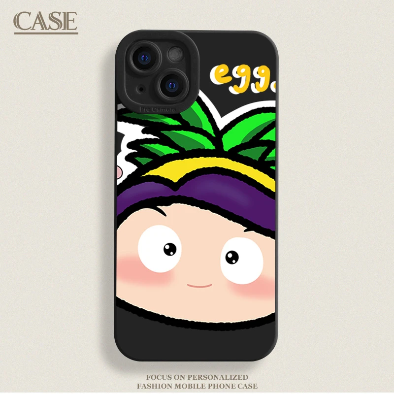 菠萝吹雪适用iPhone16ProMax手机壳15苹果14软13瞳影12磨砂11xsxr