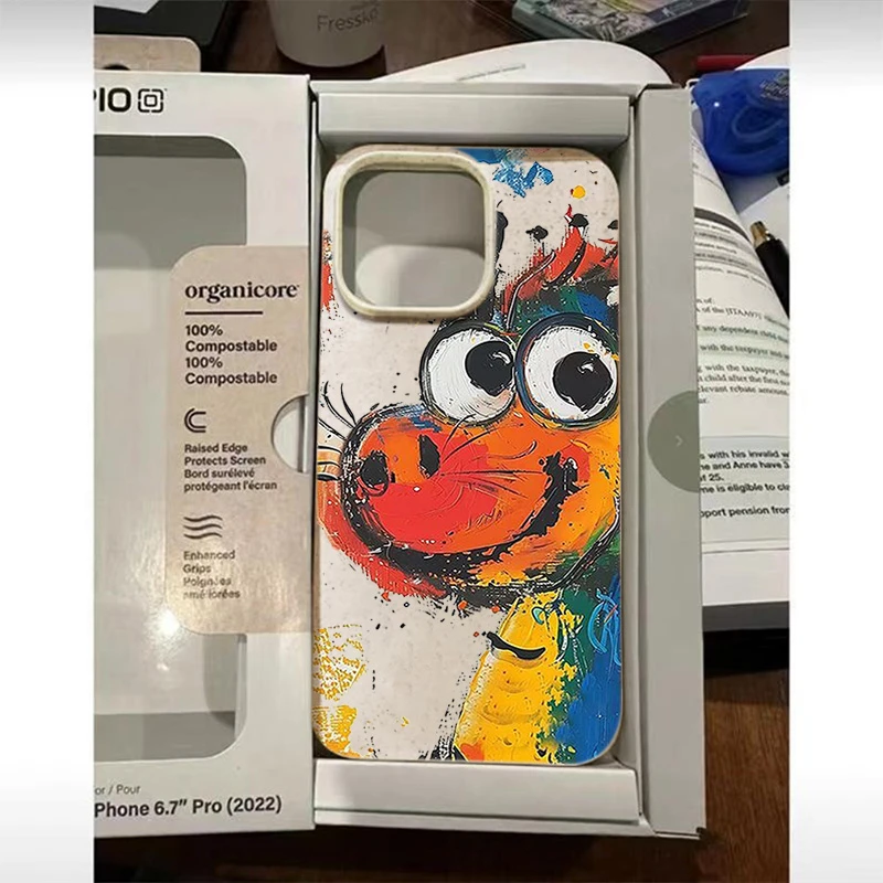 可爱水墨龙iPhone15_14Promax手机壳高级13_12硅胶11新款防摔xsxr