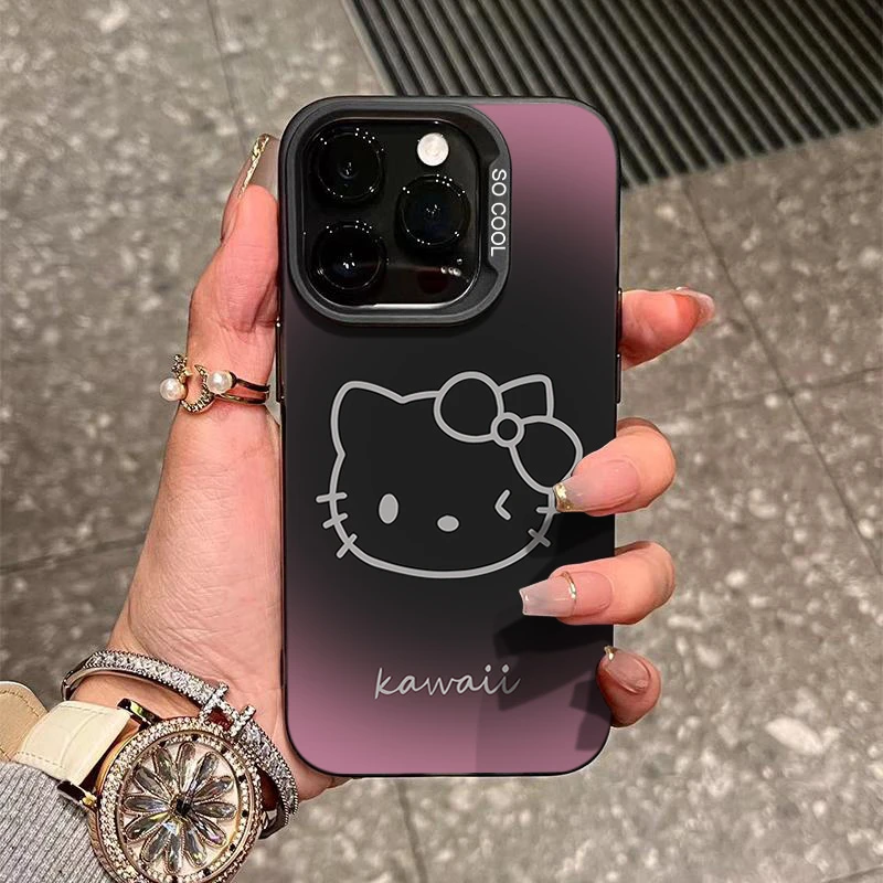 KT头像iPhone15_14promax手机壳高级11苹果13P软硅胶12防摔XS套