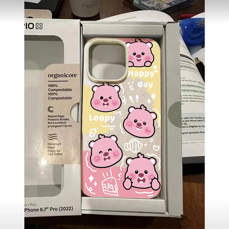 海狸露比iPhone15_14Promax手机壳高级13_12软硅胶11新款防摔xsxr