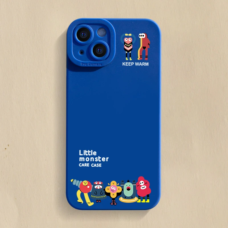 创意小人iPhone15ProMax手机壳14苹果13硅胶12全包78p女男11xs/xr