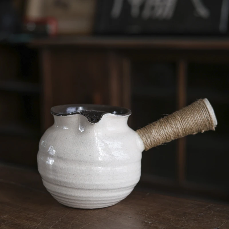 半斋家用室用茶道茶具烧水壶泡茶壶-小白烤罐（半斋S0215）