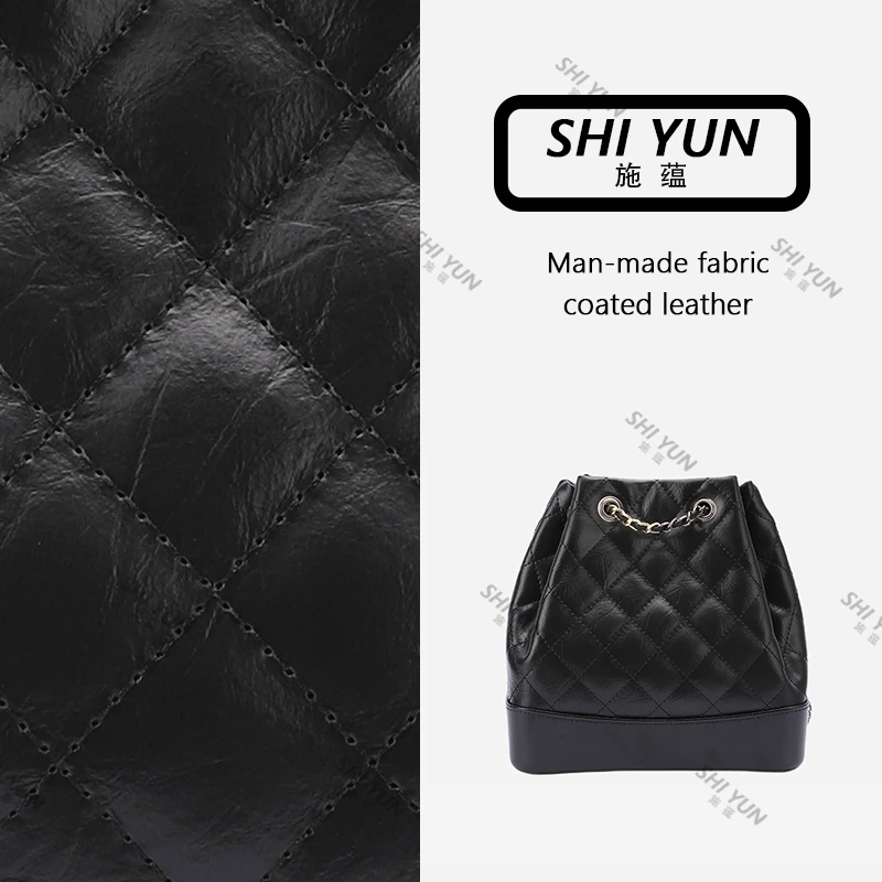 SHIYUN/施蕴黑色秋冬百搭双肩背包34163