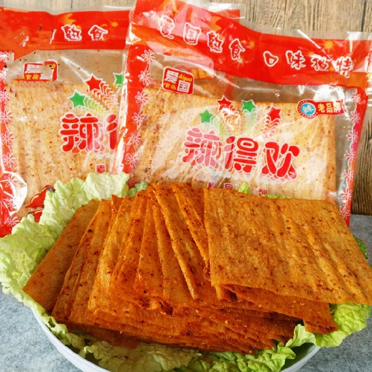 一份包邮 辣的欢麻辣片湖南爱国麻辣香辣辣得欢威龙 豆皮面筋零食