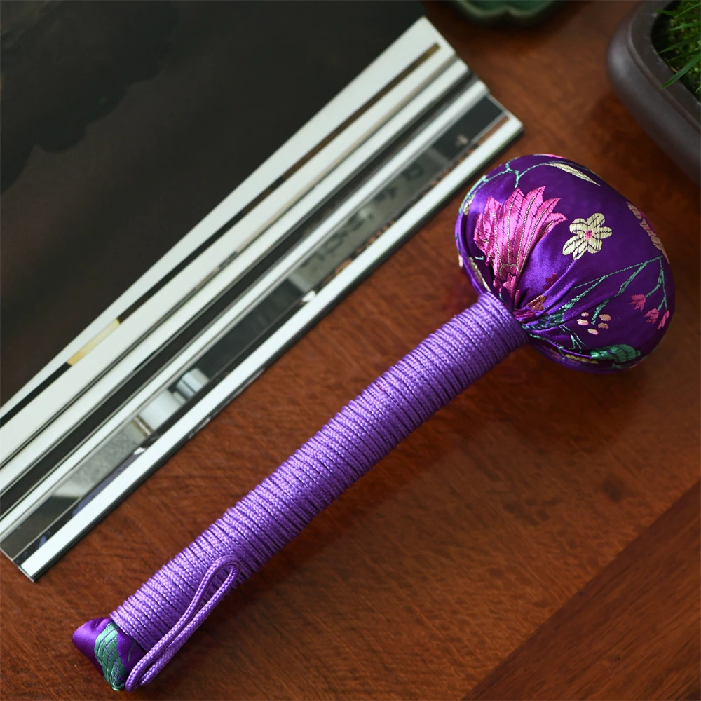 三子香锤富贵吉祥花三公子丝绸面美人锤芳香锤按摩锤按摩捶