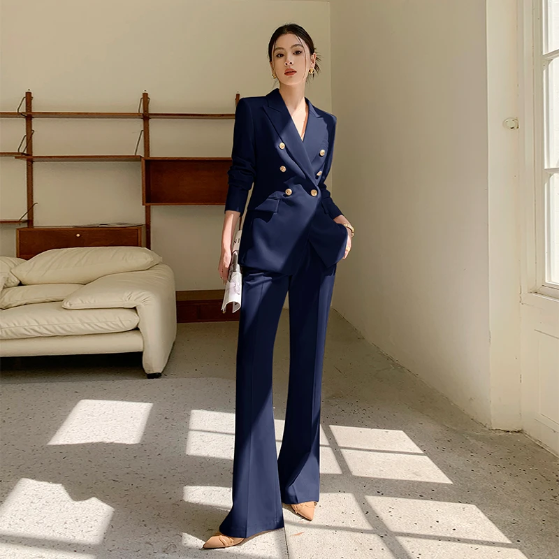 高级感职业西装套装女春夏时尚气质总裁范西服通勤商务正装工作服