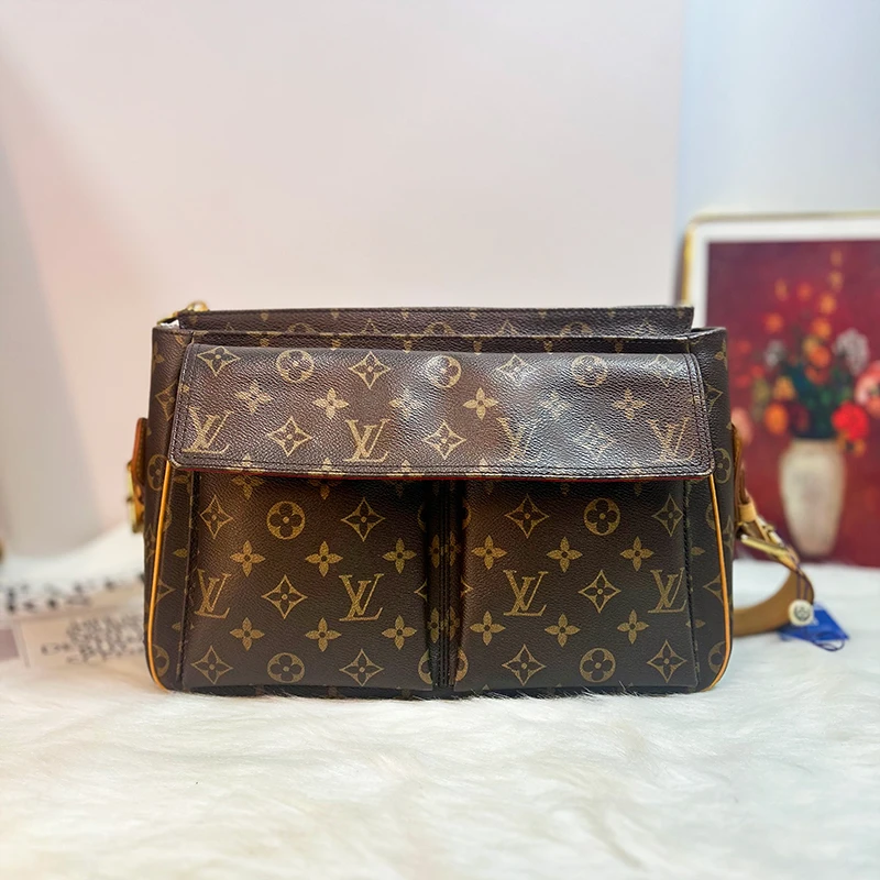 95新 LouisVuitton/路易威登 LV骆驼 小号 中号 全原 查验