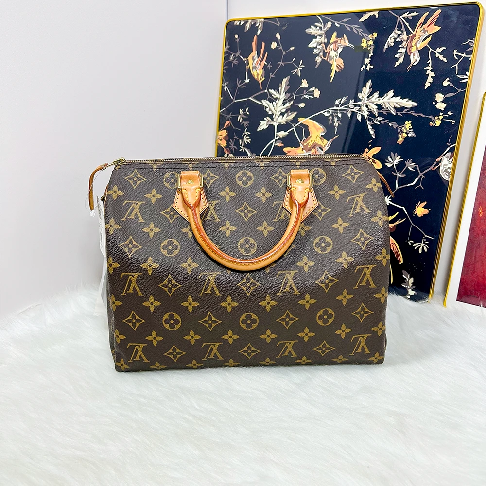 95新 LouisVuitton/路易威登 LV speedy25 肩带款 20年 全原